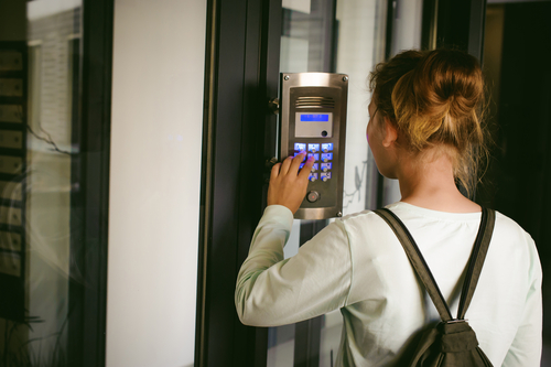 Video intercom systems have access control features.